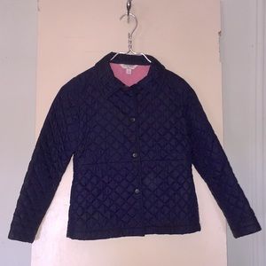 Girls Quilted Fleece Jacket